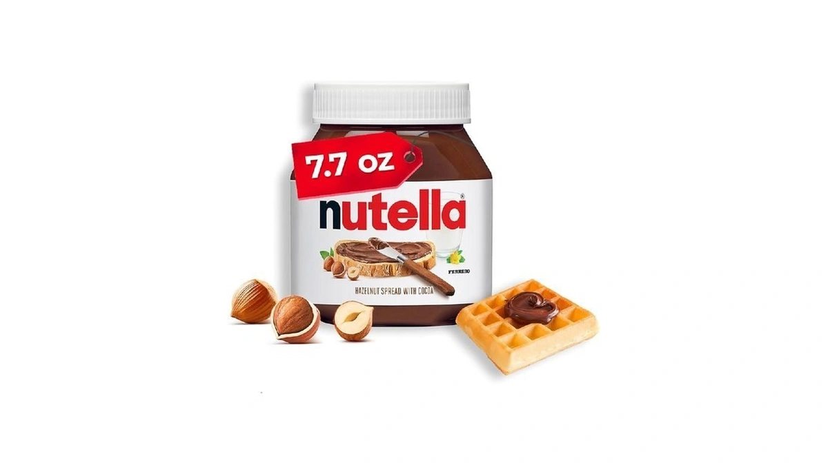 Nutella Hazelnut Spread With Cocoa, Creamy Hazelnut Spread, Breakfast Favorite,