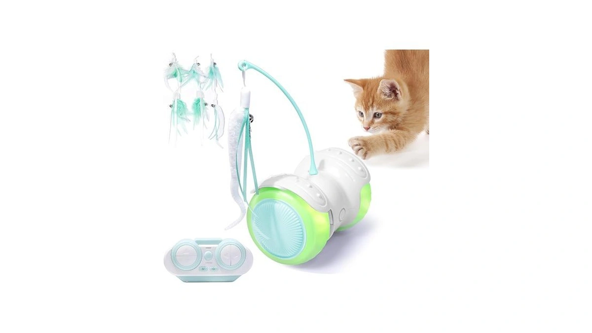 Zeling Htl Remote Control Cat Toy With Auto Mode -