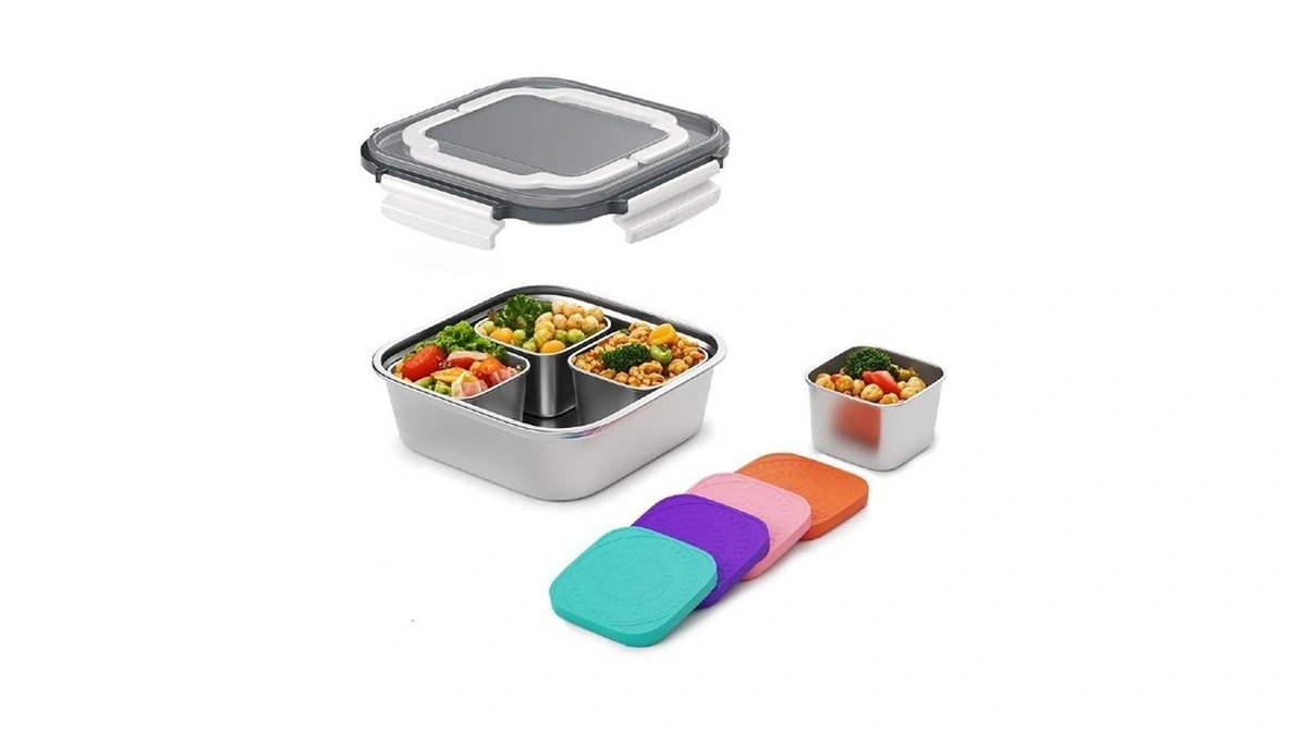 Encys Set Of 8 Salad Dressing Container To Go, 2.5