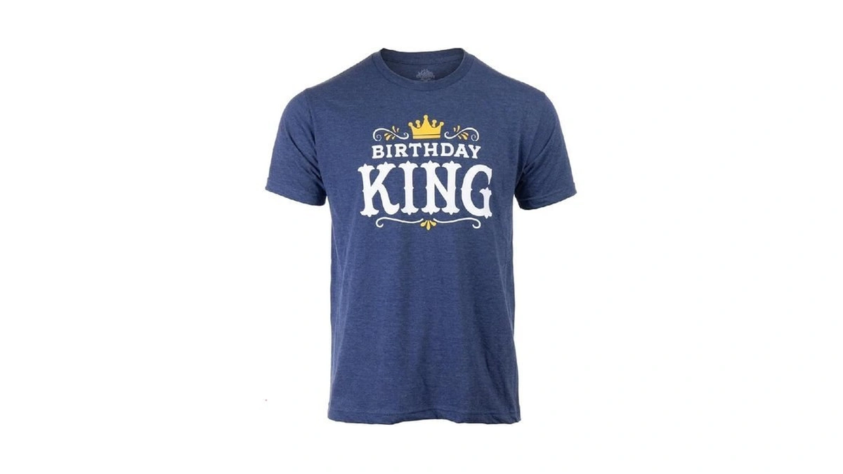 Birthday King Shirt For Men - Men’s Birthday T-shirt For
