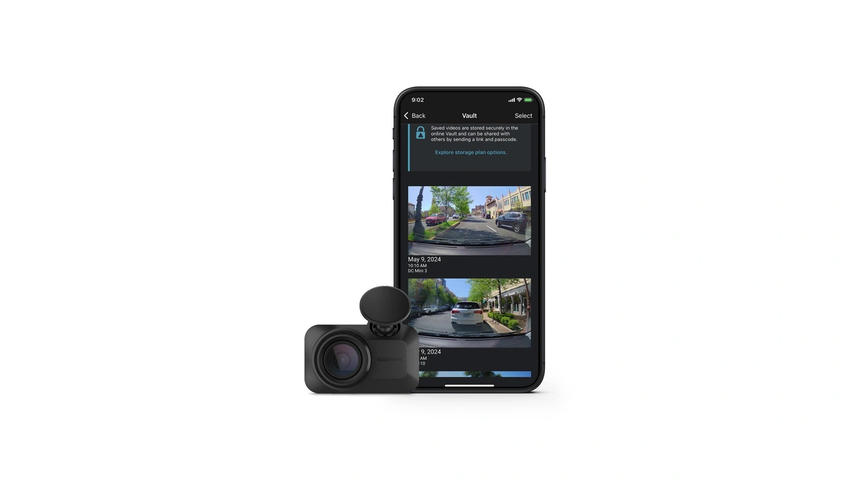 Garmin Dash Camβ’ Mini 3, Ultracompact 1080p Hd Dash Cam