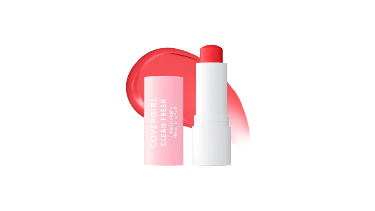 Covergirl Clean Fresh Tinted Lip Balm, Vegan Formula, Hydrating, Natural