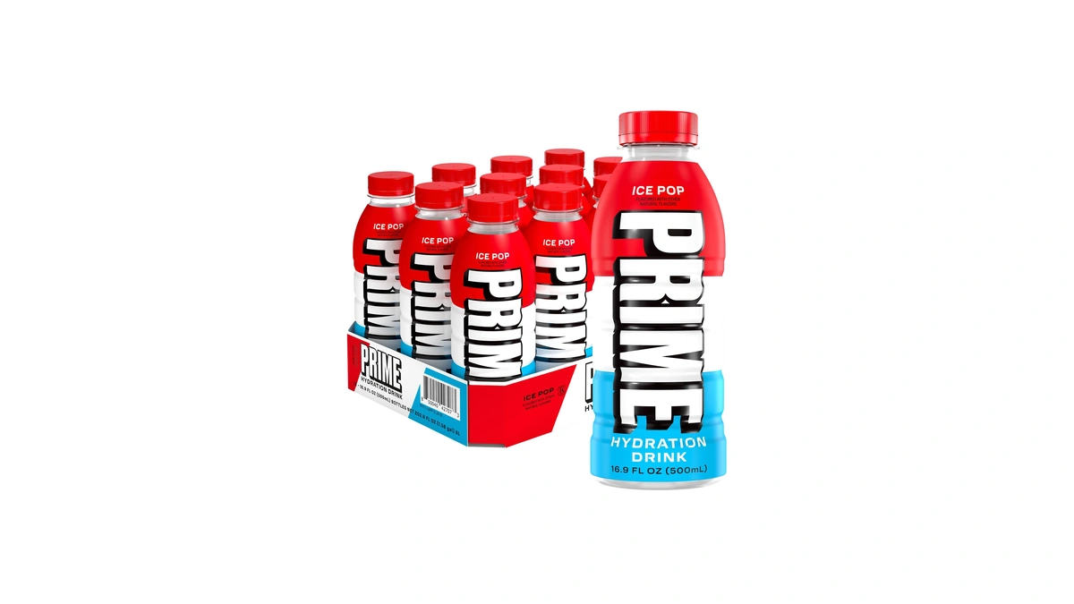 Prime Hydration Ice Pop | Sports Drinks | Electrolyte Enhanced