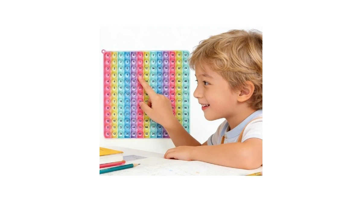 12x12 Digital Multiplication Table Game Flash Cards 3rd Grade Fidget