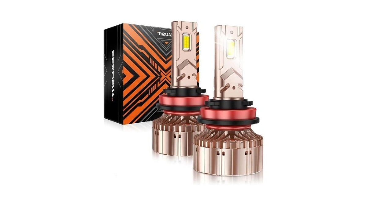 Sealight H11/h8/h9 Bulbs 84,000lm 900% Brightness Light Bulbs, 6500k Cool
