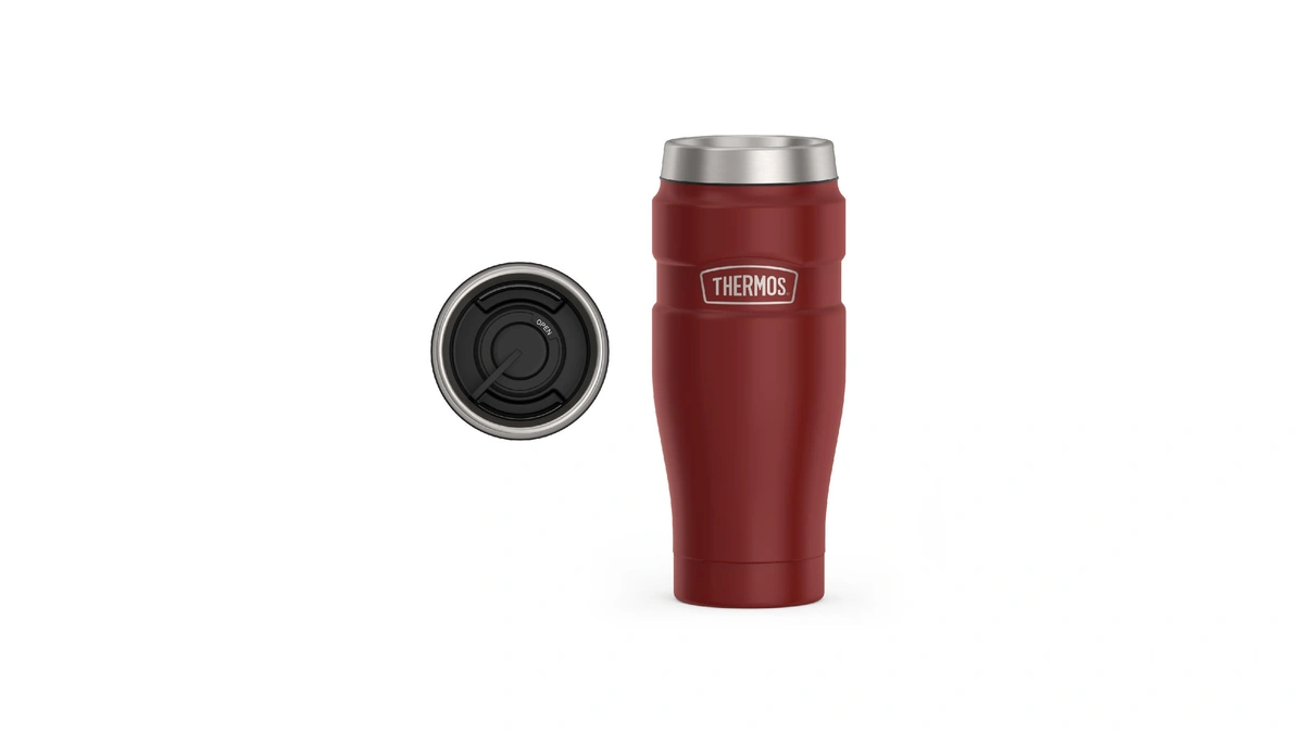 Thermos Stainless King Vacuum-insulated Stainless Steel Tumbler - 16oz, Rustic