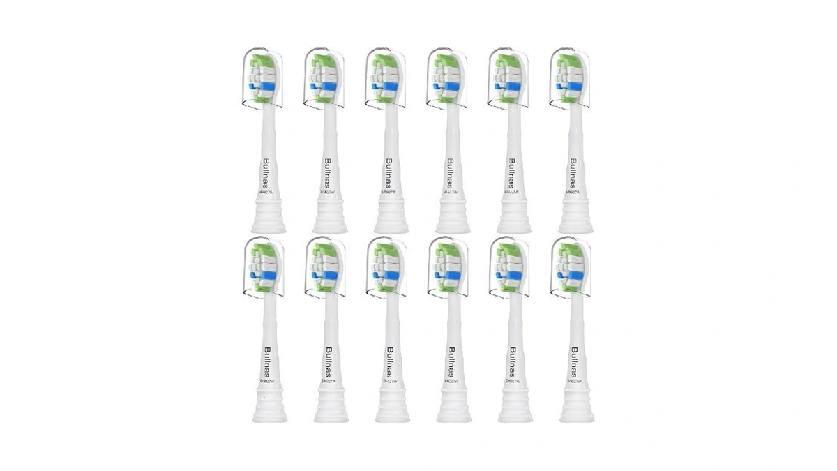 Bullnas Replacement Toothbrush Heads Compatible With Philips Sonicare, W Brush