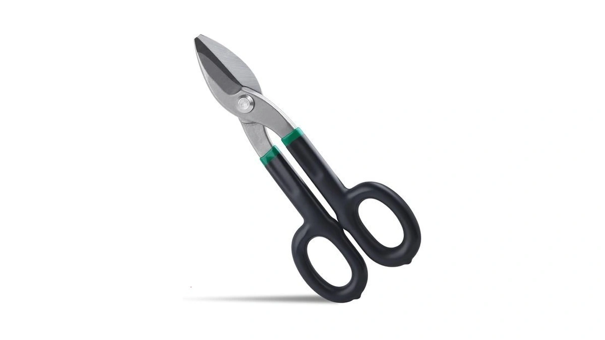 Injoytec 8 Inch Tin Snips Metal Cutters Straight Pattern Tinners