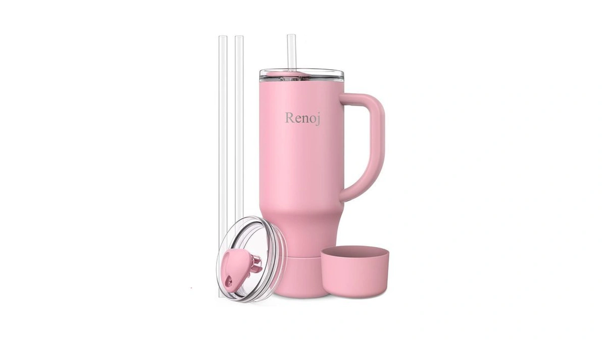 Renoj Insulated Mug 100% Spill Resistant Insulated Water Bottle For