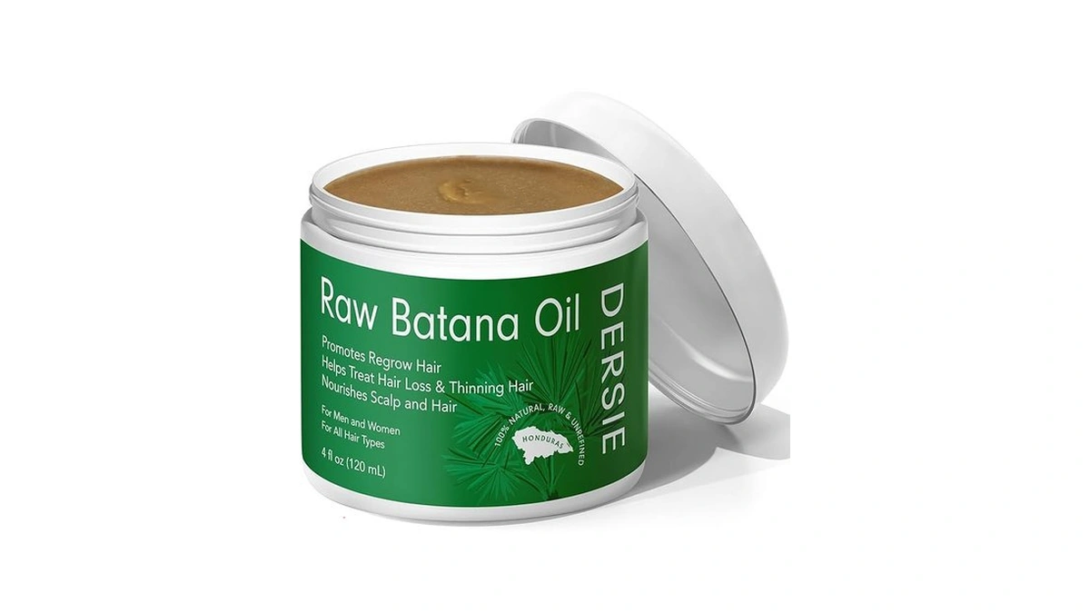 Raw Batana Oil For Hair Growth: Unrefined Solid Batana Oil