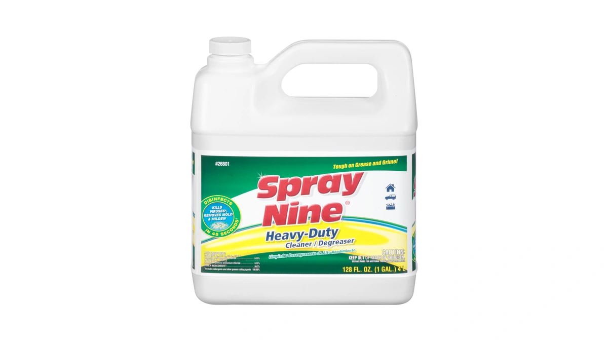 Spray Nine 26801 Heavy Duty Cleaner, Degreaser & Disinfectant For
