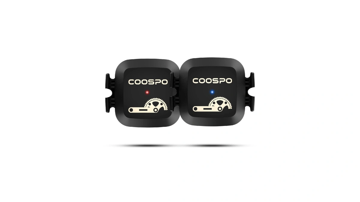 Coospo Bicycle Cadence & Speed Sensor, Wireless Bluetooth Ant+ Bike