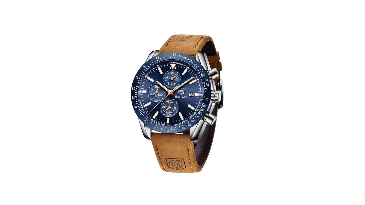 Benyar Watch For Men Analog Quartz Watch Wate...