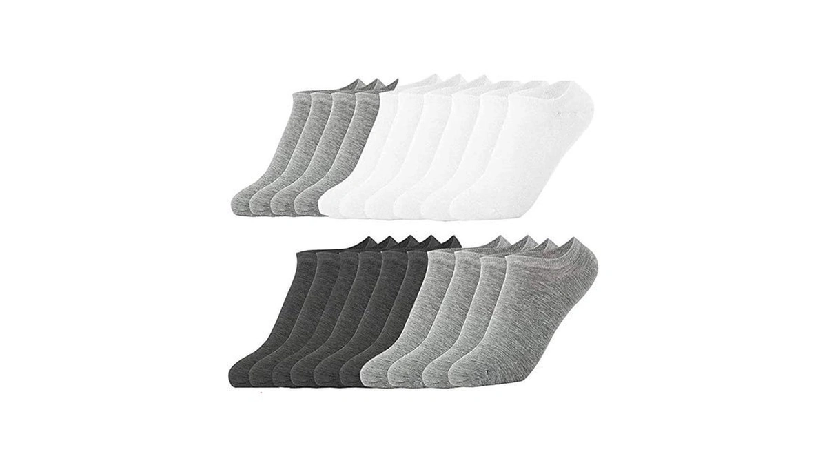 Light Up In The Dark 10 Pairs Ankle Socks No
