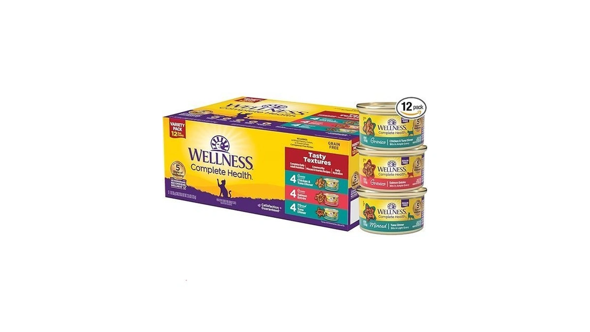 Wellness Complete Health Gravy And Minced Variety Pack Adult Canned