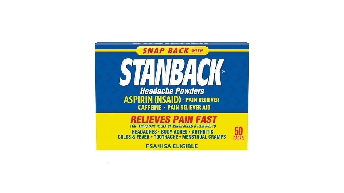 Stanback Headache Powder, 50 Ct (pack Of 1)