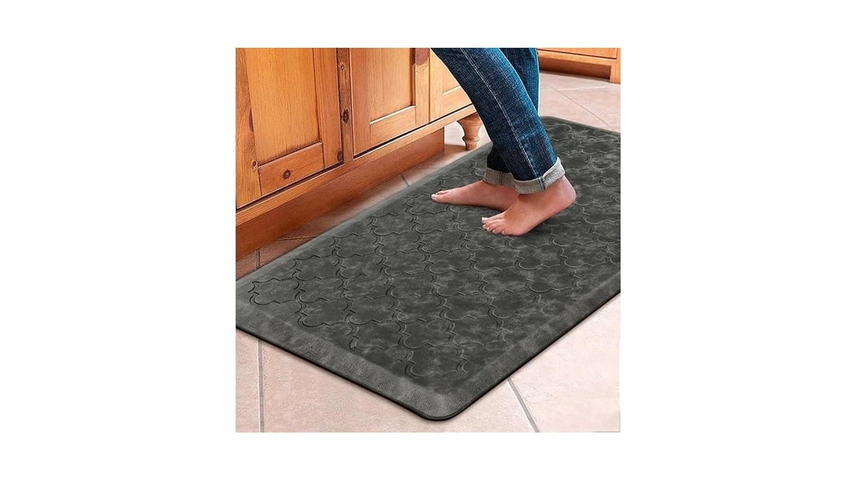 Wiselife Kitchen Mat Cushioned Anti Fatigue Floor Mat,17.3"x39", Thick Non