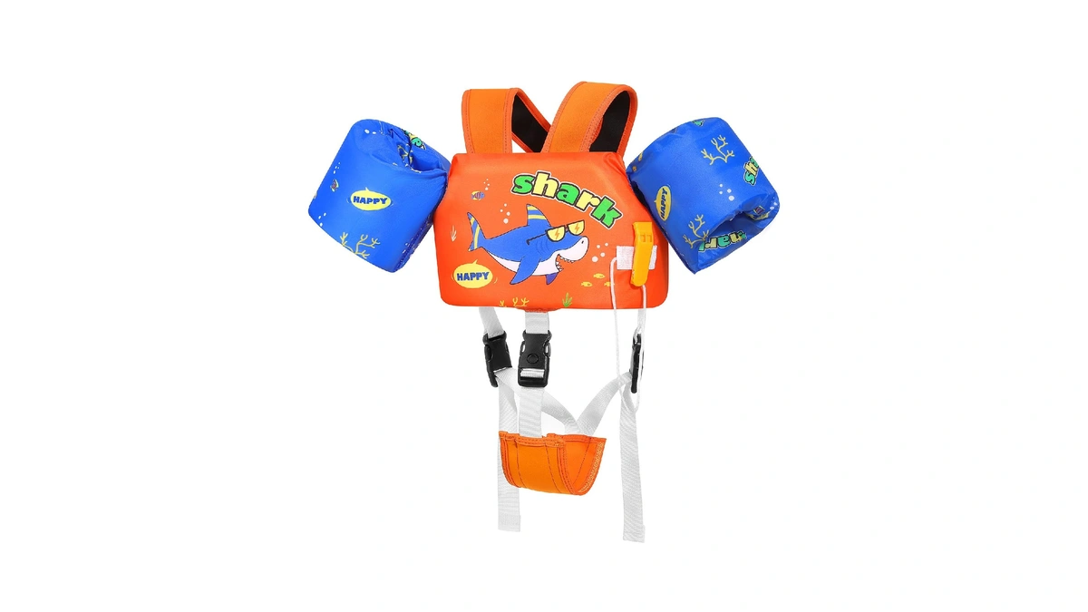 Moko Kids Swimming Vest 20-50 Lbs, Toddler Floaties, Arm Band