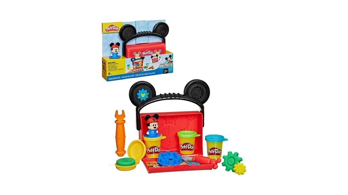 Play-doh Disney Junior Mickey Mouse Clubhouse, On-the-go Garage Mickey Mouse