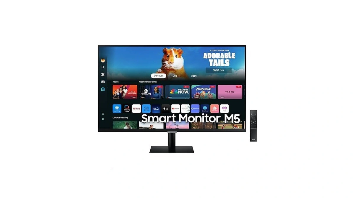 Samsung 27-inch M5 (m50d) Series Fhd Smart Monitor With Streaming