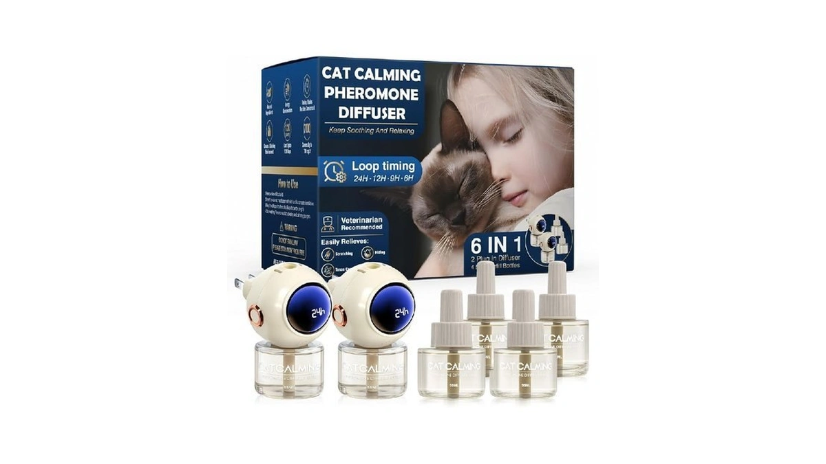 Taraxa 6 In 1 With Timing Function Cat Calming Diffuser