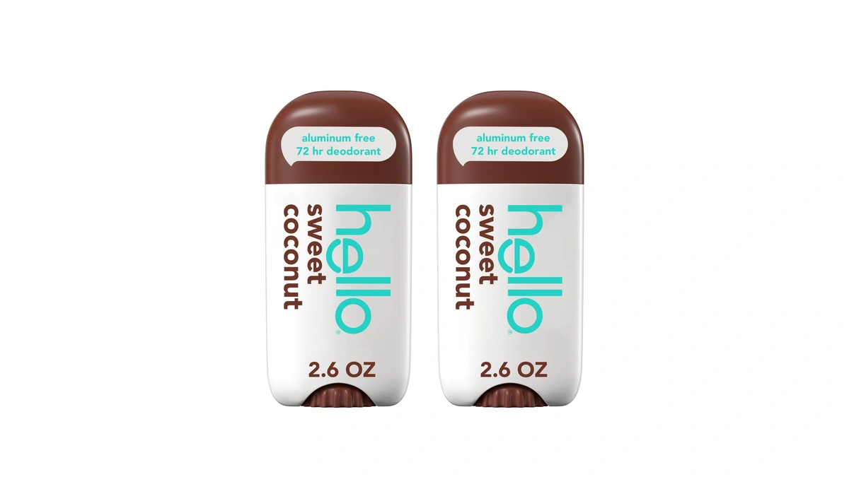 Hello Sweet Coconut Aluminum Free Deodorant For Women And Men,