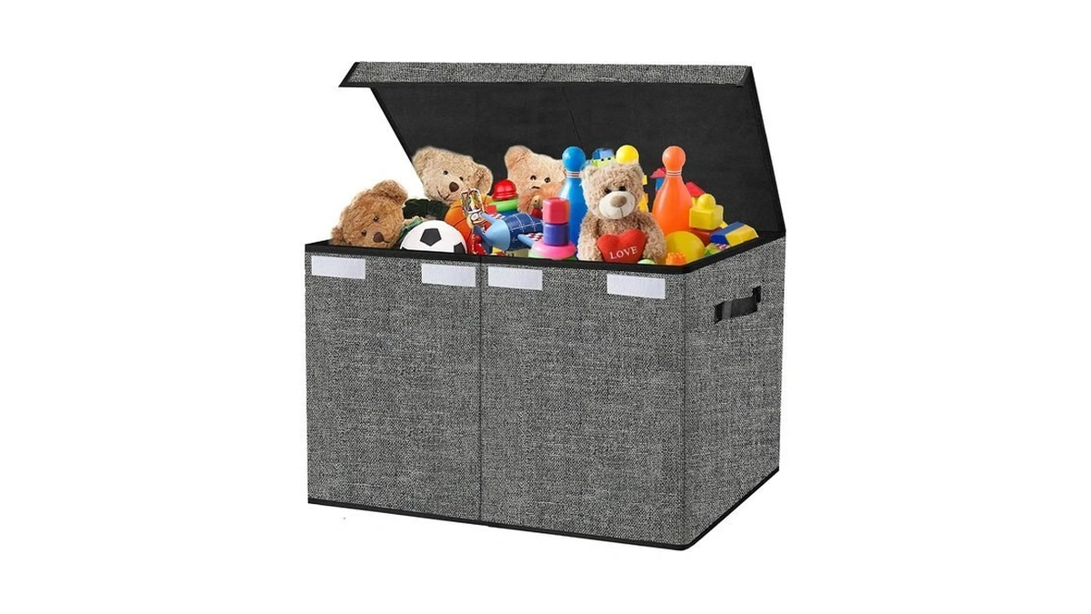 Pantryily Large Toy Storage Box Organizer, Collapsible Kids Toys Boxes