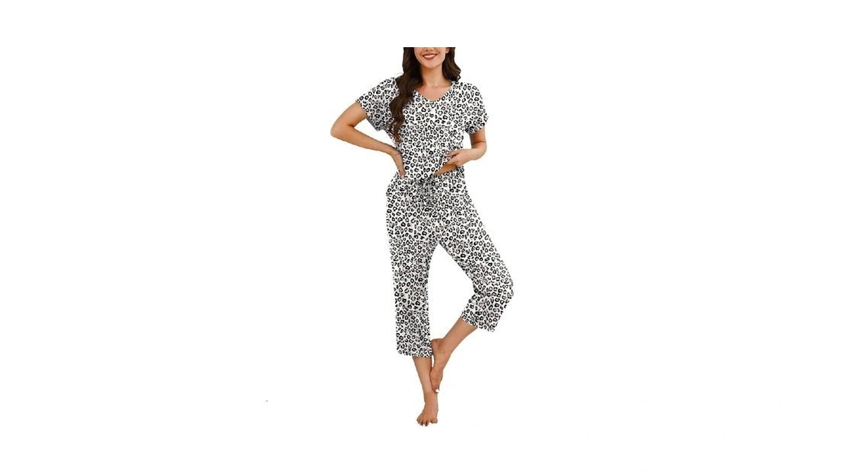 Marvmys Womens Pajama Sets 2 Piece Summer Sleepwear Ladies Pjs