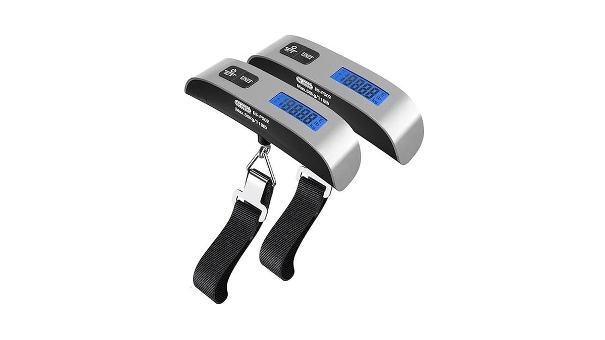 Luggage Scale 2 Pack Dr.meter Travel Scale Essentials Backlight Lcd