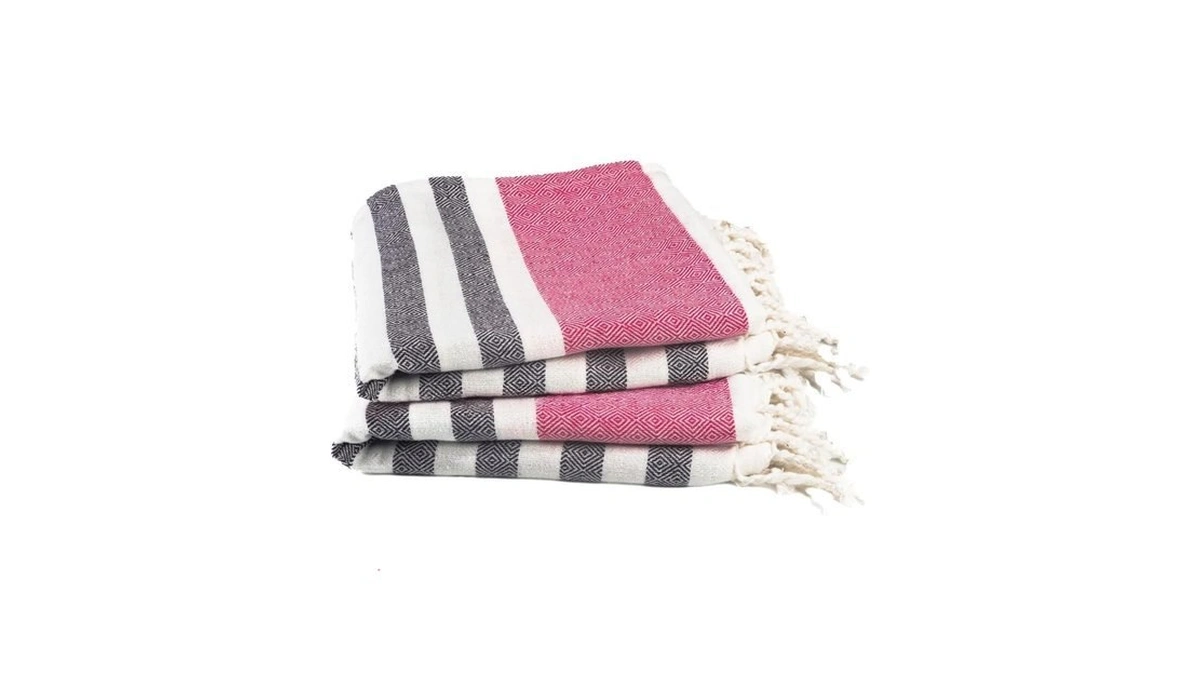 9threads Cotton Turkish Beach Towel With Towels Oversized 36"x72" Pool