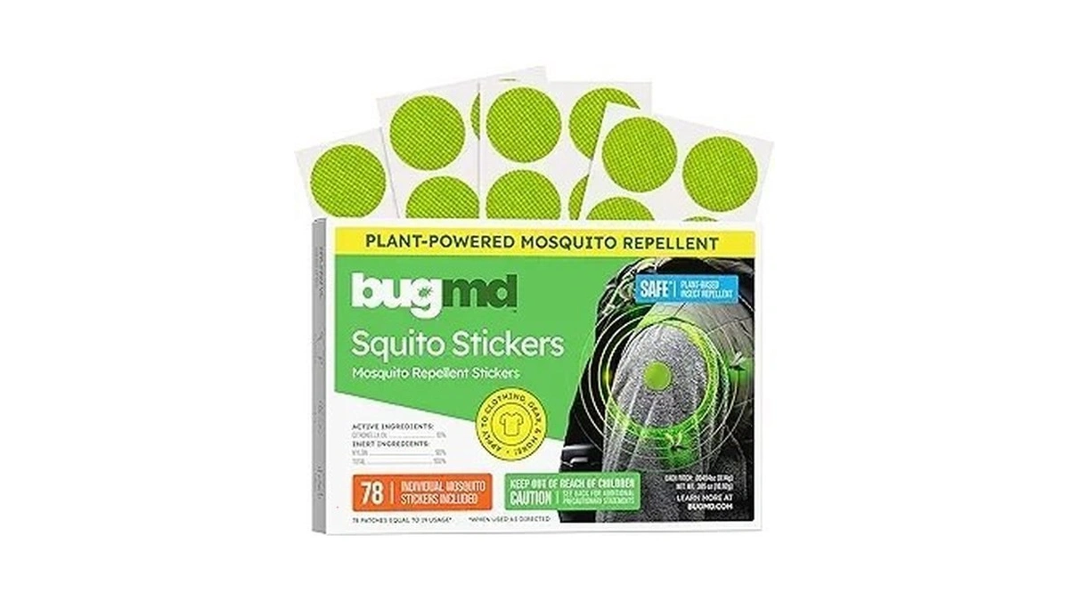 Bugmd Squito Stickers Mosquito Repellent Patch Stickers For Adults (78
