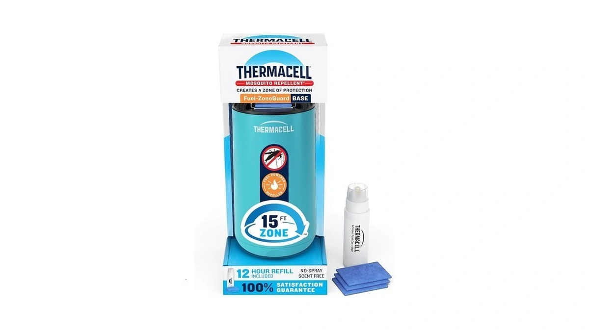 Thermacell Fuel-zoneguard Base Fuel Powered Mosquito Repeller; 15-foot Zone Of