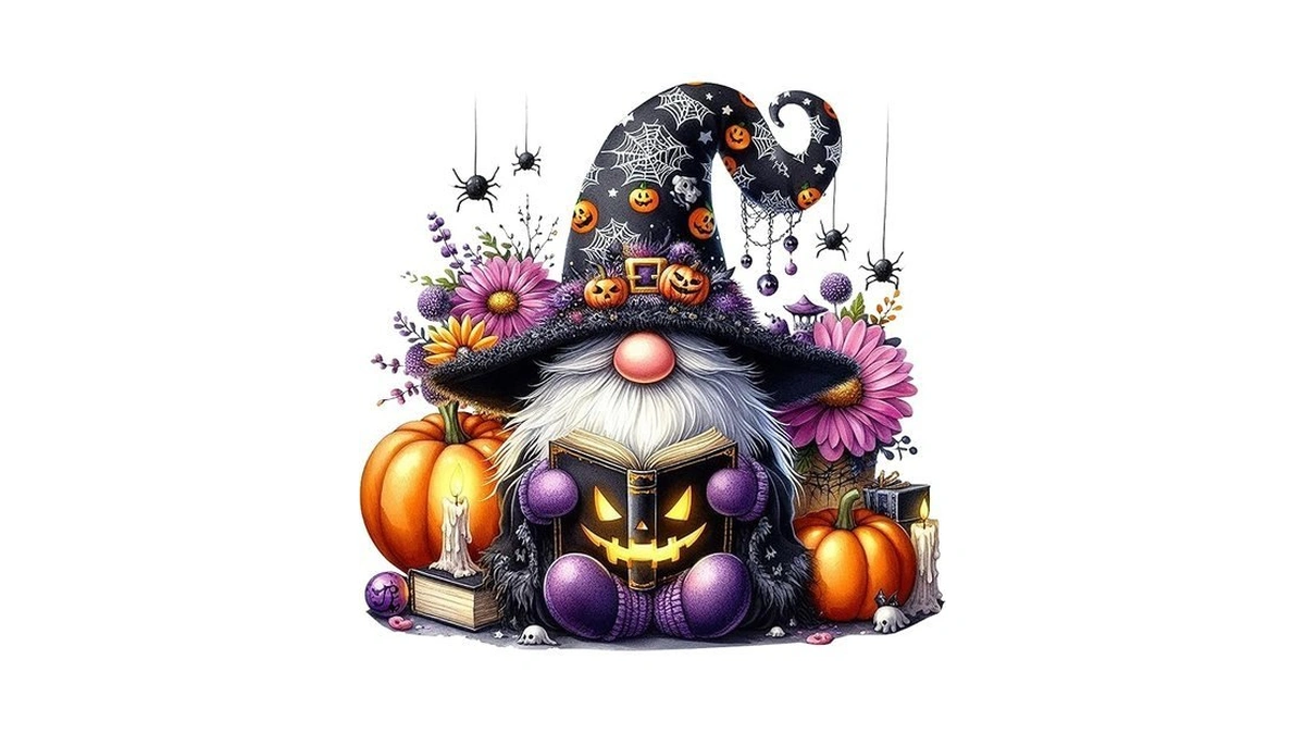 Ijbnhd Halloween Gnome Diamond Art Kits For Adults, 5d Diy
