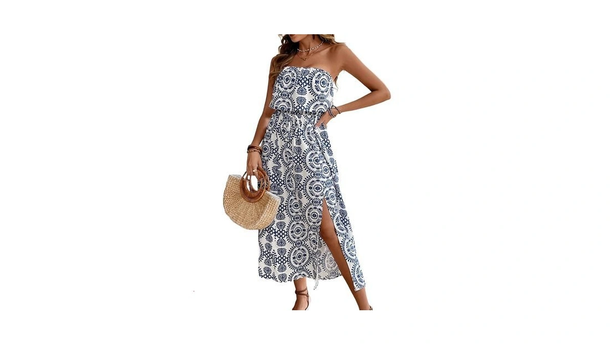 Ruffle Floral Mai Dresses
