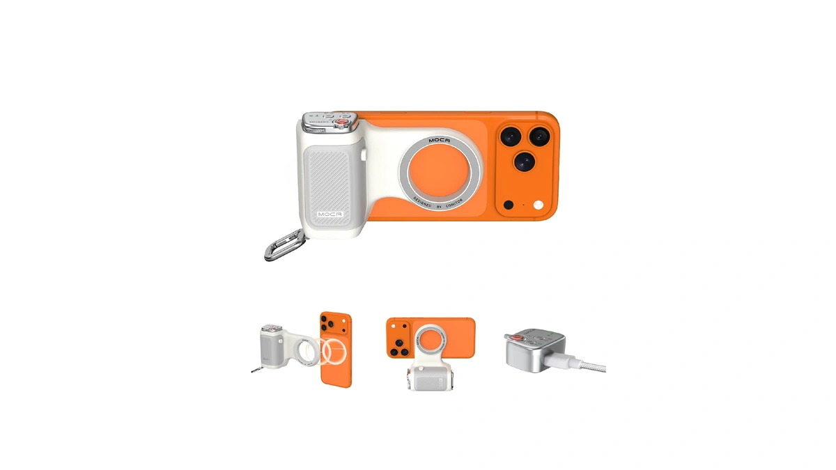 Comitok Moca - Iphone Camera Grip - For Native Camera