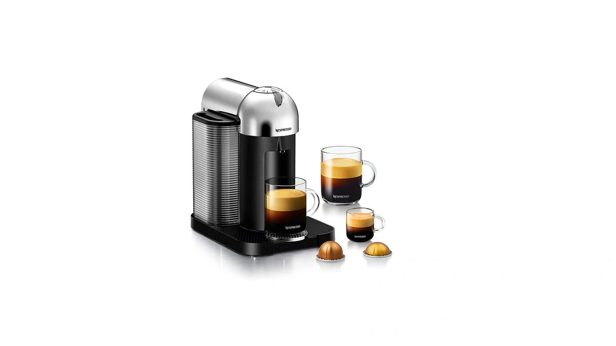 Nespresso Vertuo Coffee And Espresso Maker By Breville, Chrome