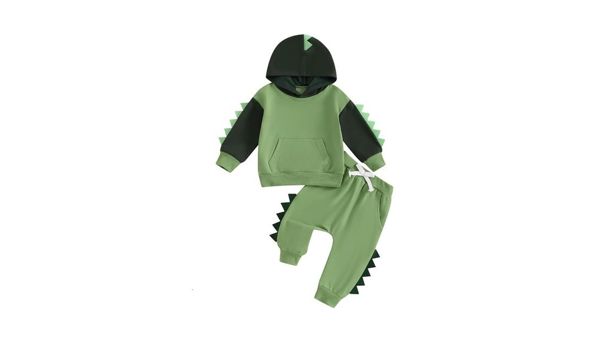 Ma&baby Toddler Boys Clothes Dinosaur Print 6 12 18 24