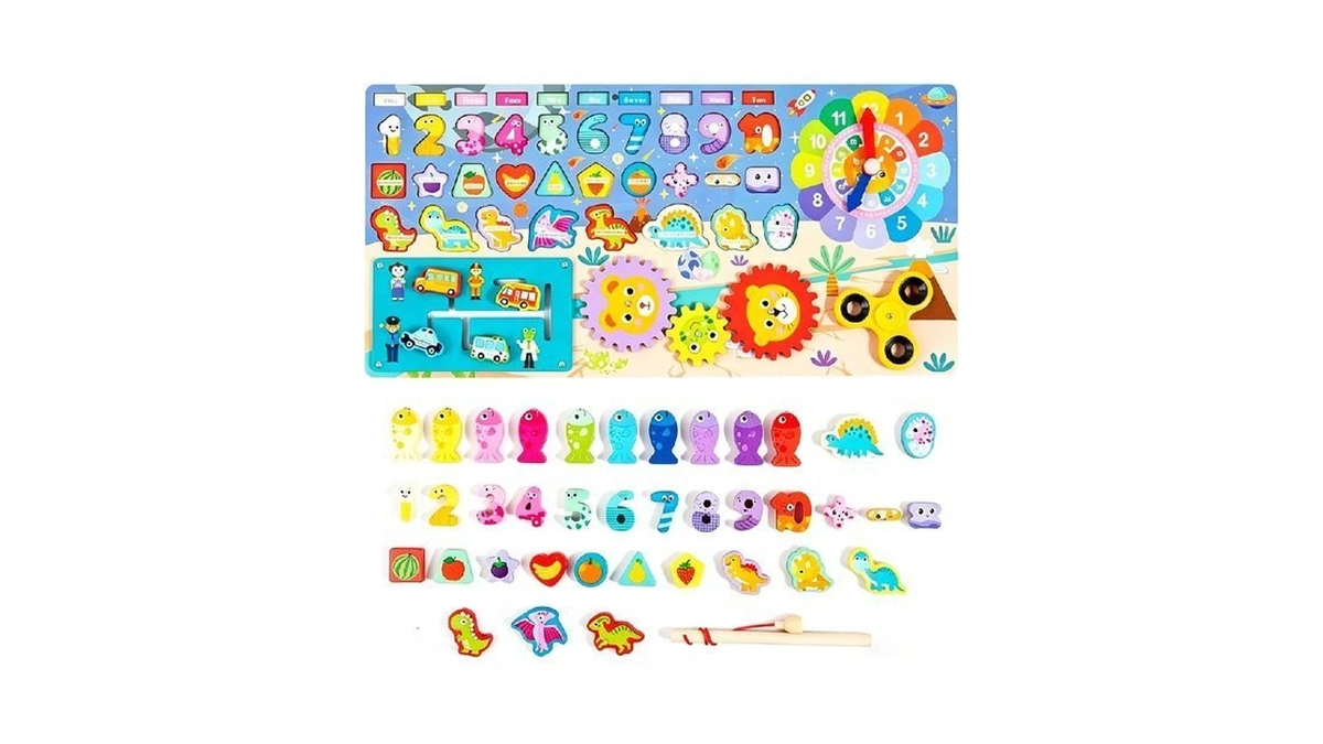 Wooden Puzzles For Toddlers,puzzles For Kids Ages 3-5,toddler Learning Toys,preschool
