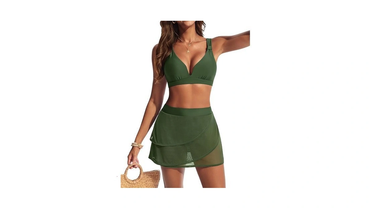 Hanna Nikole High Waisted Bikini Sets For Women Cute Wide
