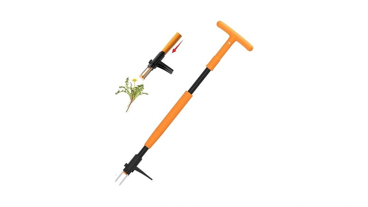 Weed Puller Tool, Fully Stand Up Weeding Tool With 3