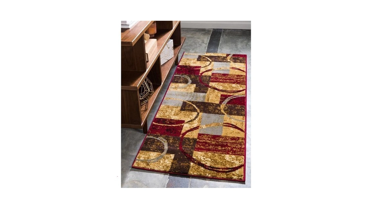 Unique Loom Barista Collection Area Rug - Kouillou (2' 7"