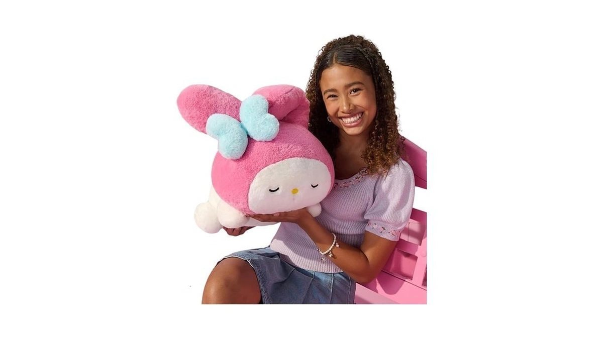 Jazwares Hello Kitty And Friends - My Melody 18-inch Sleeping