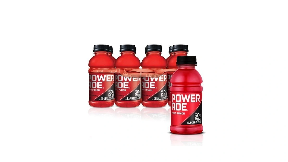 Powerade Sports Drink Fruit Punch, 12 Ounce (pack Of 8)