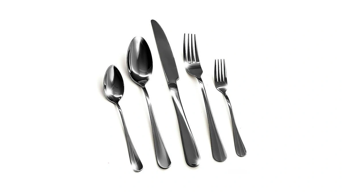 20 Piece Black Silverware Set,for Home,kitchen,restaurant.black Flatware Set,stainless Steel Cutlery