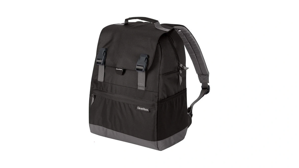 Clevermade Insulated Backpack Cooler Bag - 18 Can Leakproof Cooler