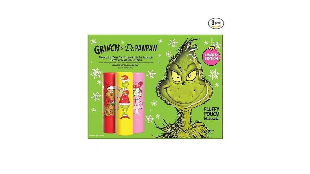 Dr. Pawpaw The Grinch Set - Original, Ultimate Red, Peach