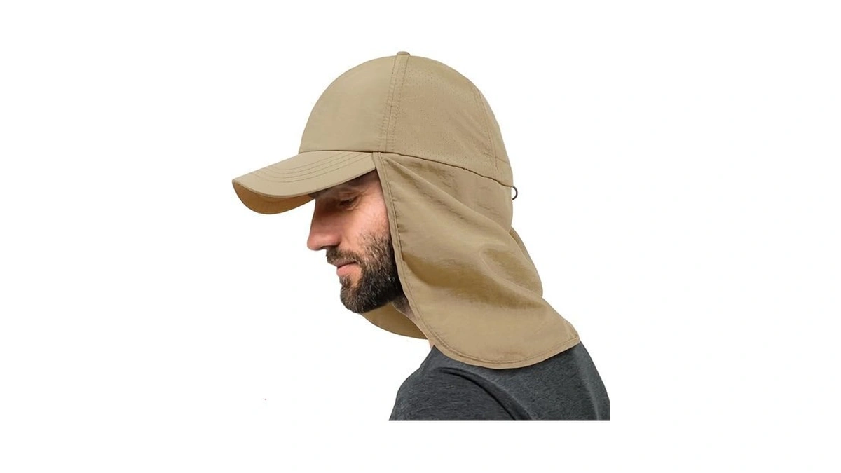 Mens Xxl Sun Hats With Neck Flap Upf 50+ Waterproof
