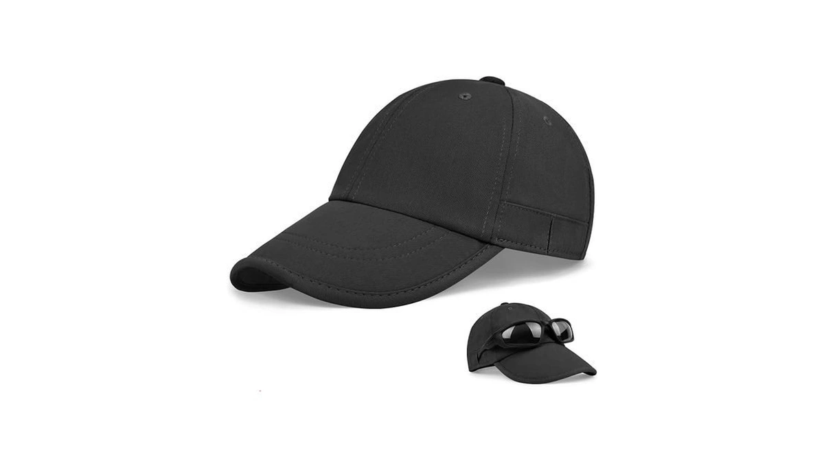 Classic Unstructured Baseball Cap Foldable Soft-brim Adjustable Vintage Plain Dad