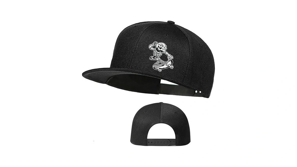 Skateboard Hat Skull Hat Skeleton Hand Flat Bill Hats For