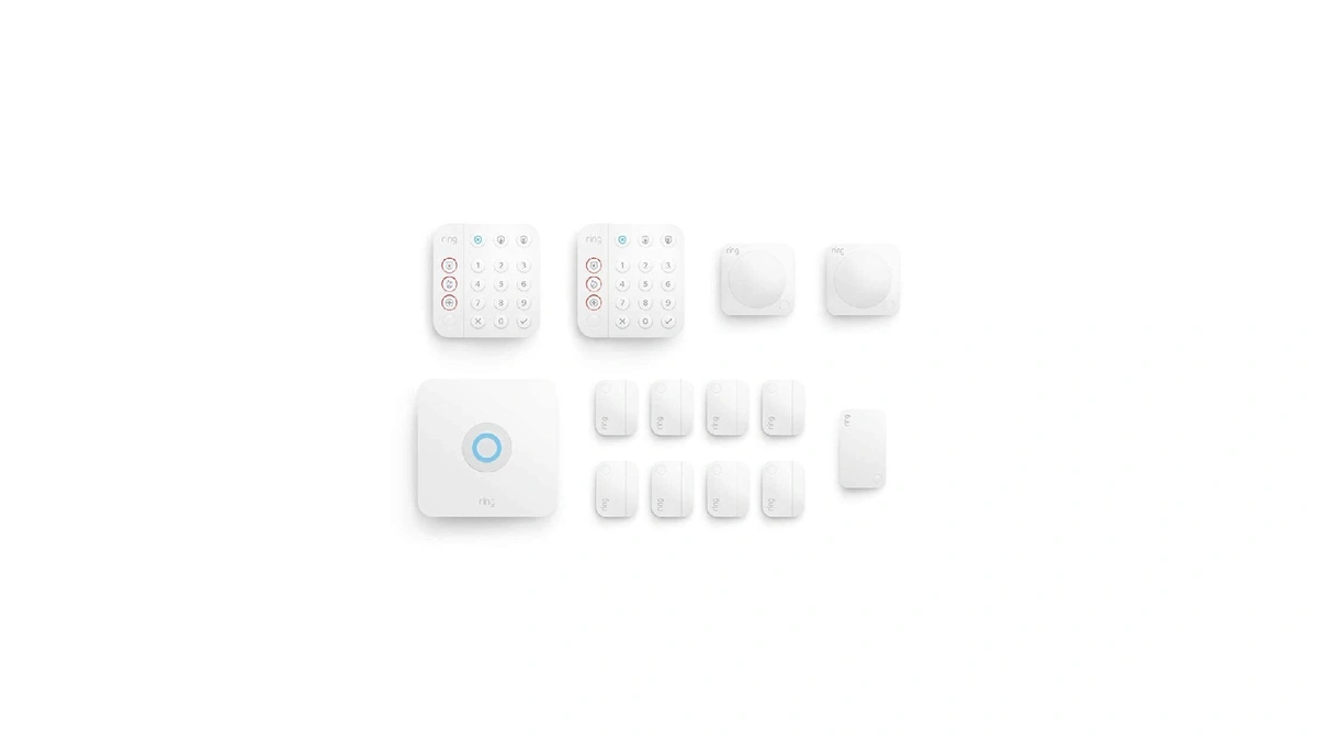Ring Alarm 14-piece Kit With Ring Outdoor Cam Plus, Battery